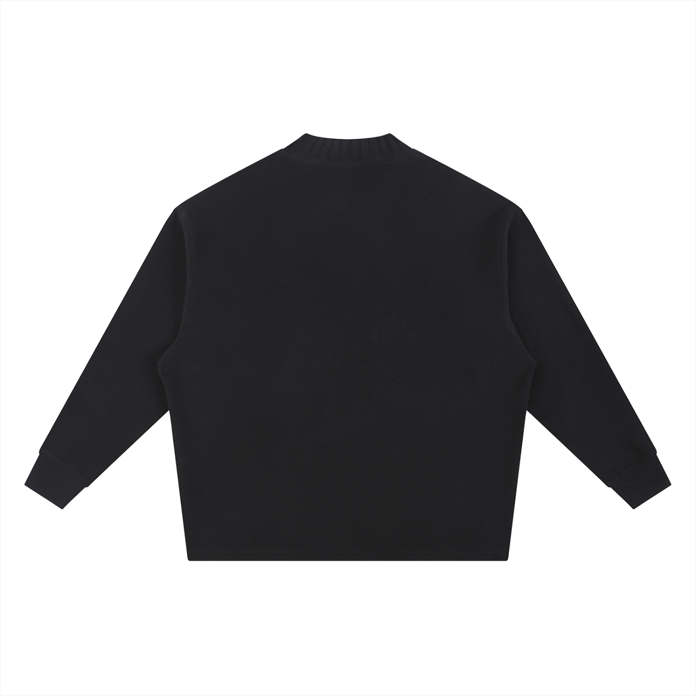 Marie B-Day Collection Knitted Round Neck Oversize Sweatshirt