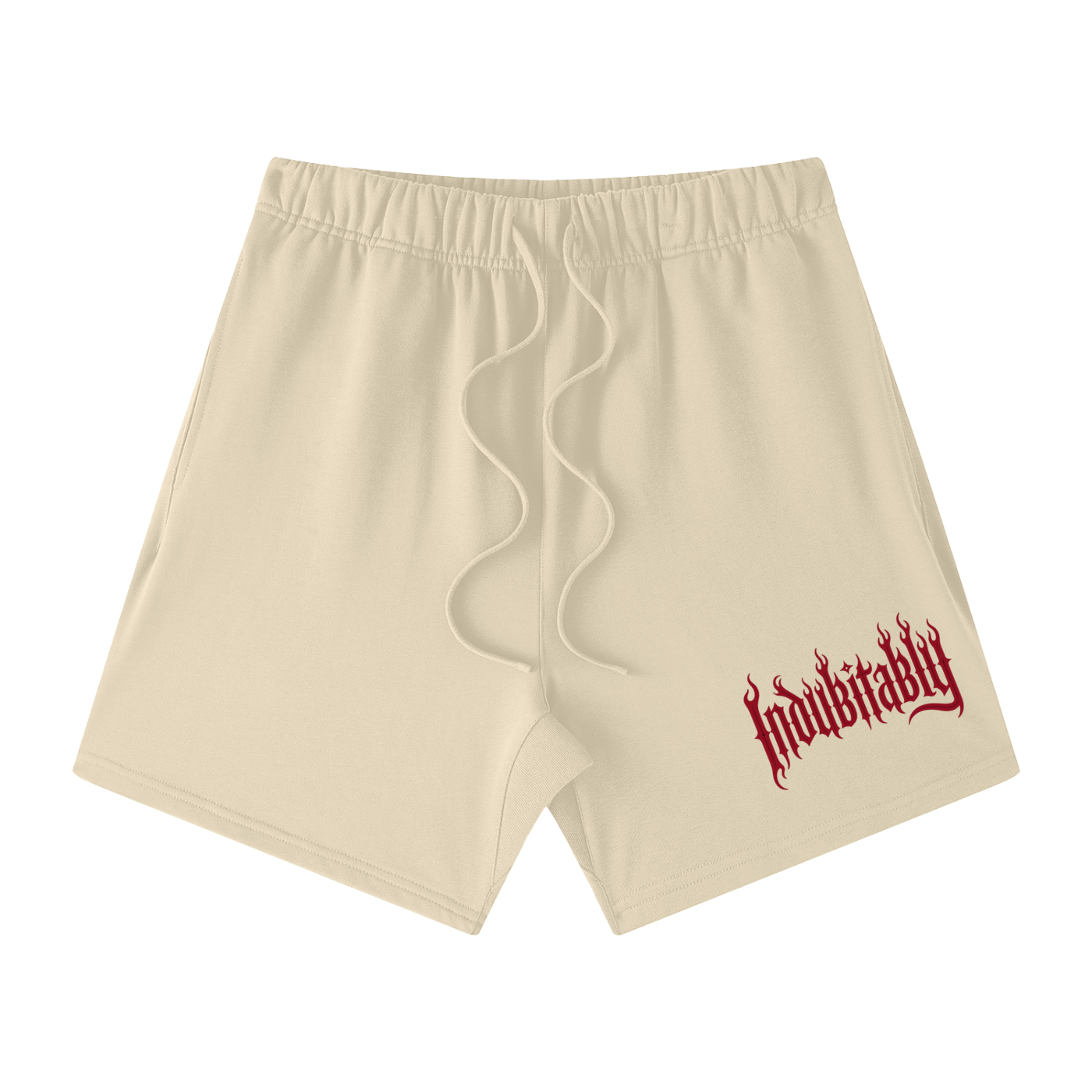 Mellaae Unisex Earth Tone Loose Fit Cotton Shorts