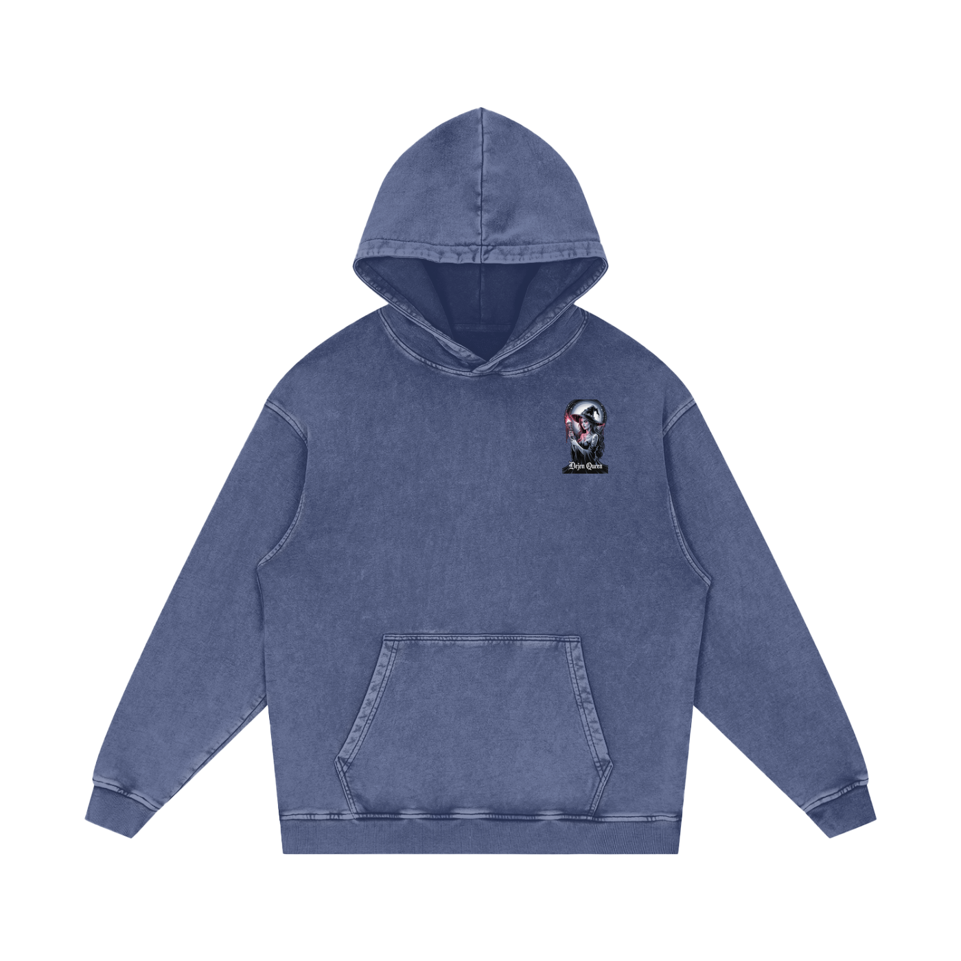 Dejen Season 3 Acid Wash Oversize Hoodie