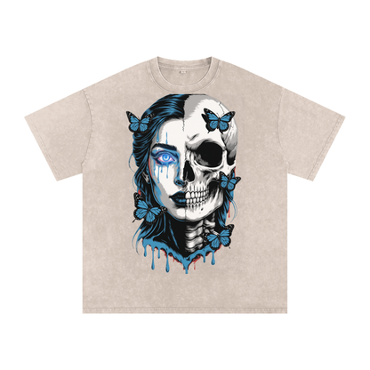 BreeLuxe Season 2 Snow Washed Oversized Cotton T-Shirt