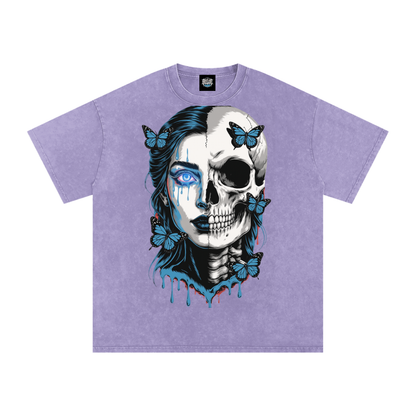 BreeLuxe Season 2 Snow Washed Oversized Cotton T-Shirt