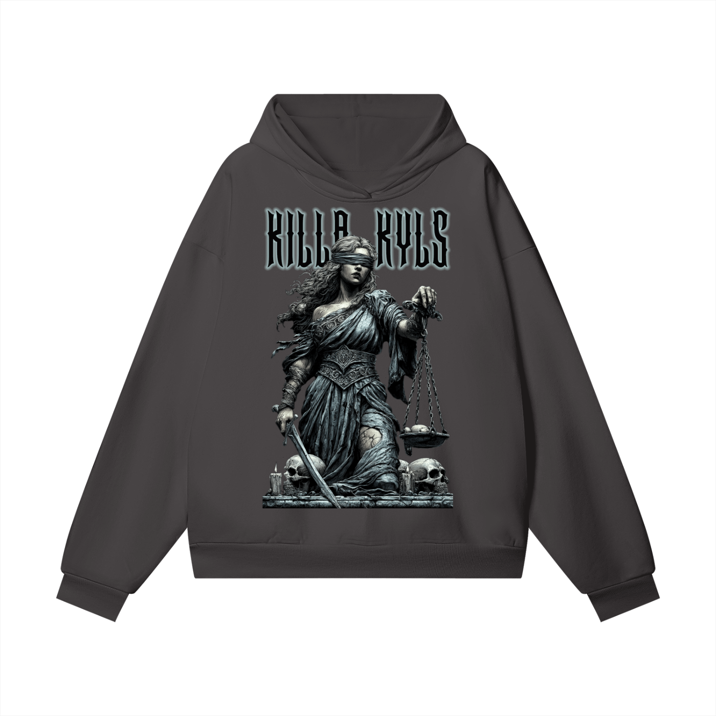 killakyls Heavyweight Hidden Pocket Fleece Hoodie