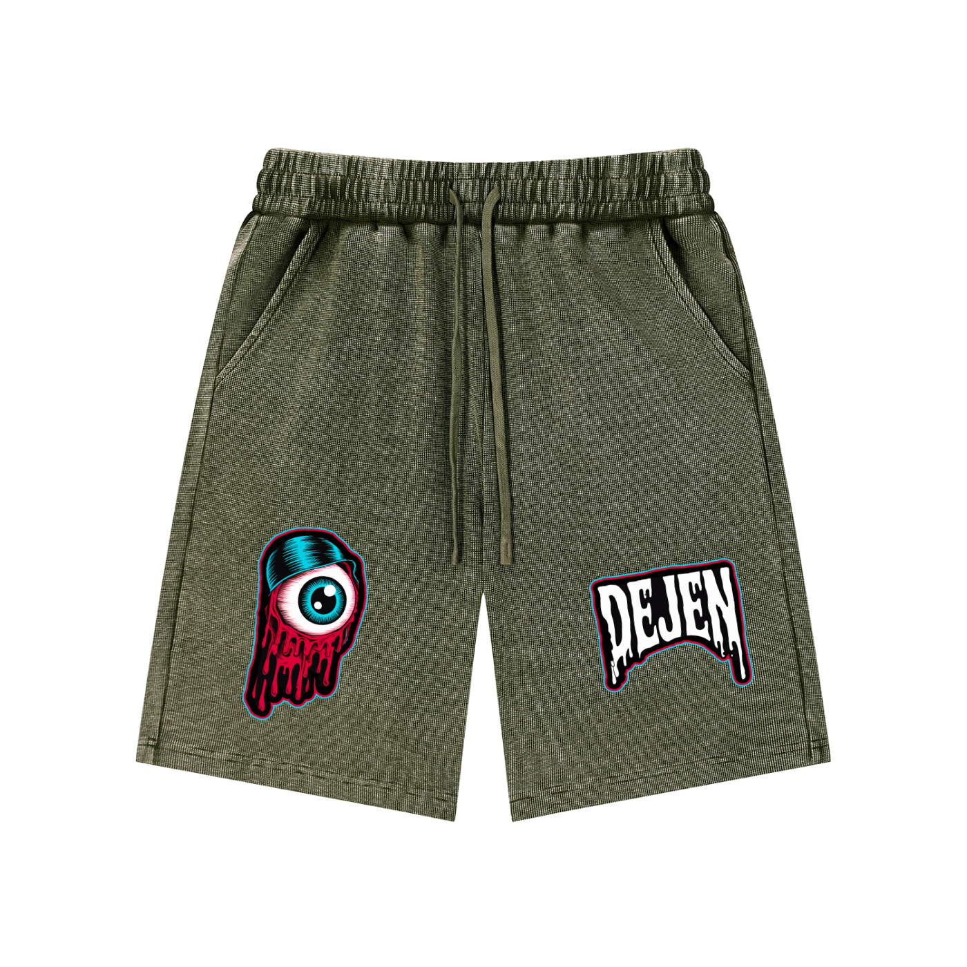 REPACKED Mineral Wash Waffle Knit Shorts