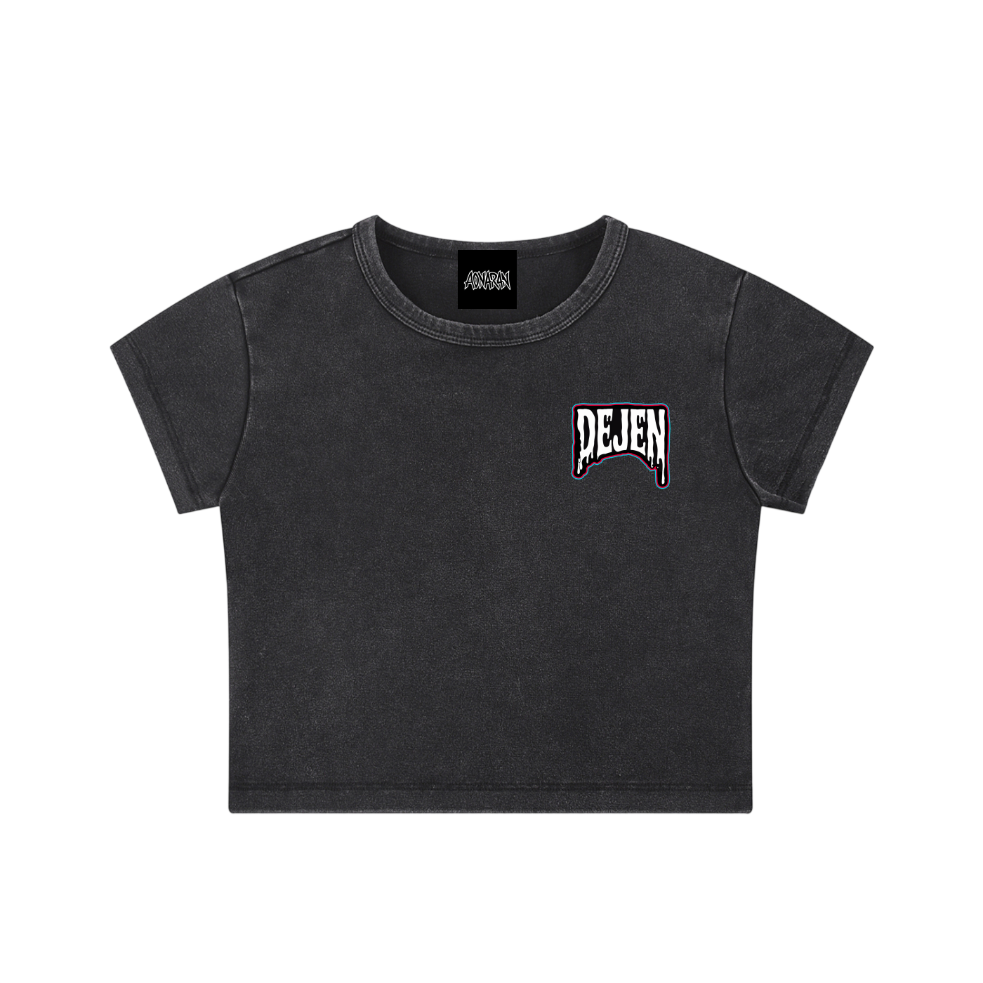 REPACKED Snow Washed Crop Top
