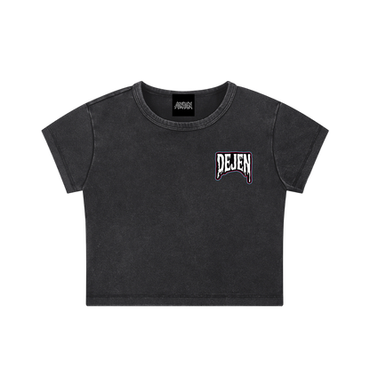 REPACKED Snow Washed Crop Top