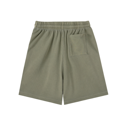 Aonaran NevaeH Vintage Wash Cotton Shorts