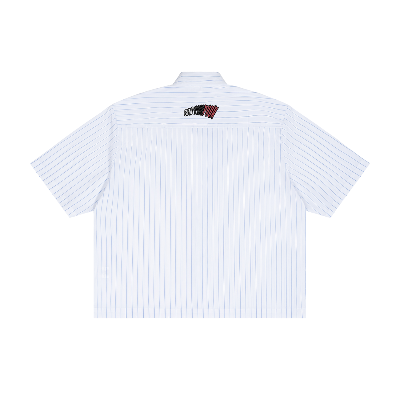ETP Unisex Striped Boxy Button-Up Shirt