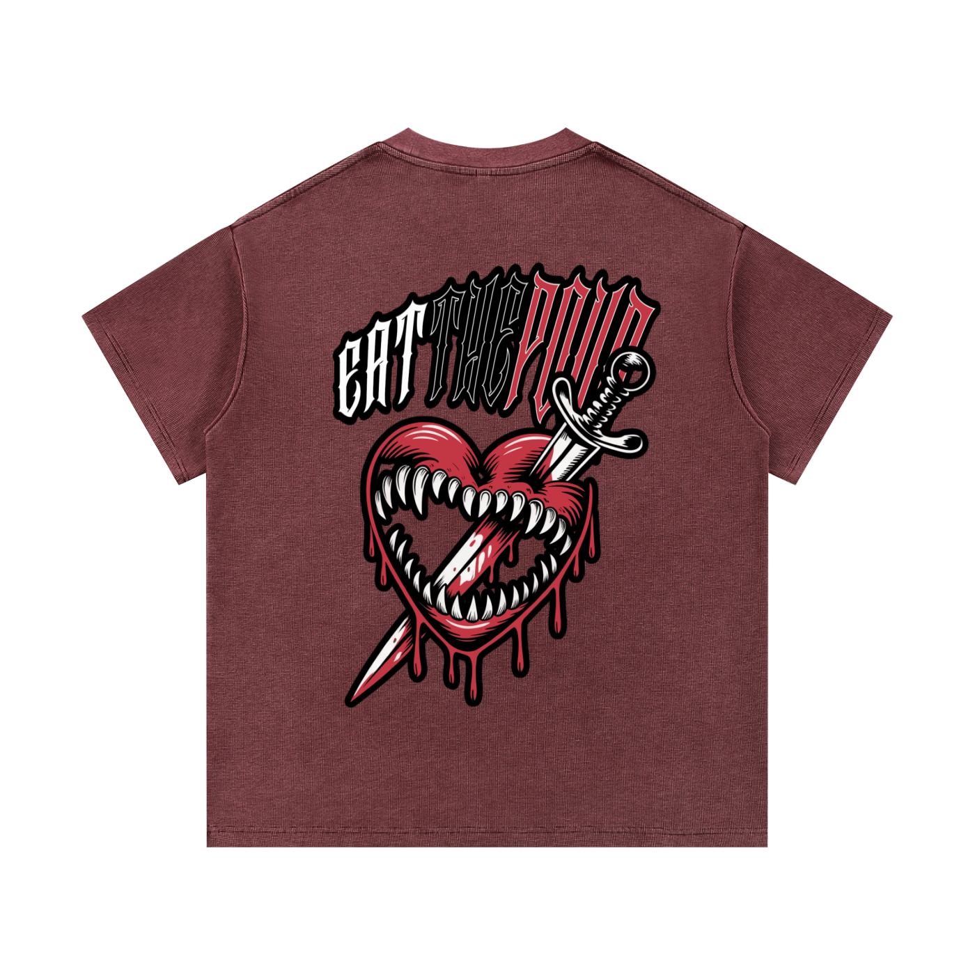 ETP Mineral Wash Waffle Knit T-Shirt