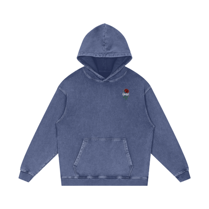 GhostGirlXoxx Acid Wash Oversize Hoodie