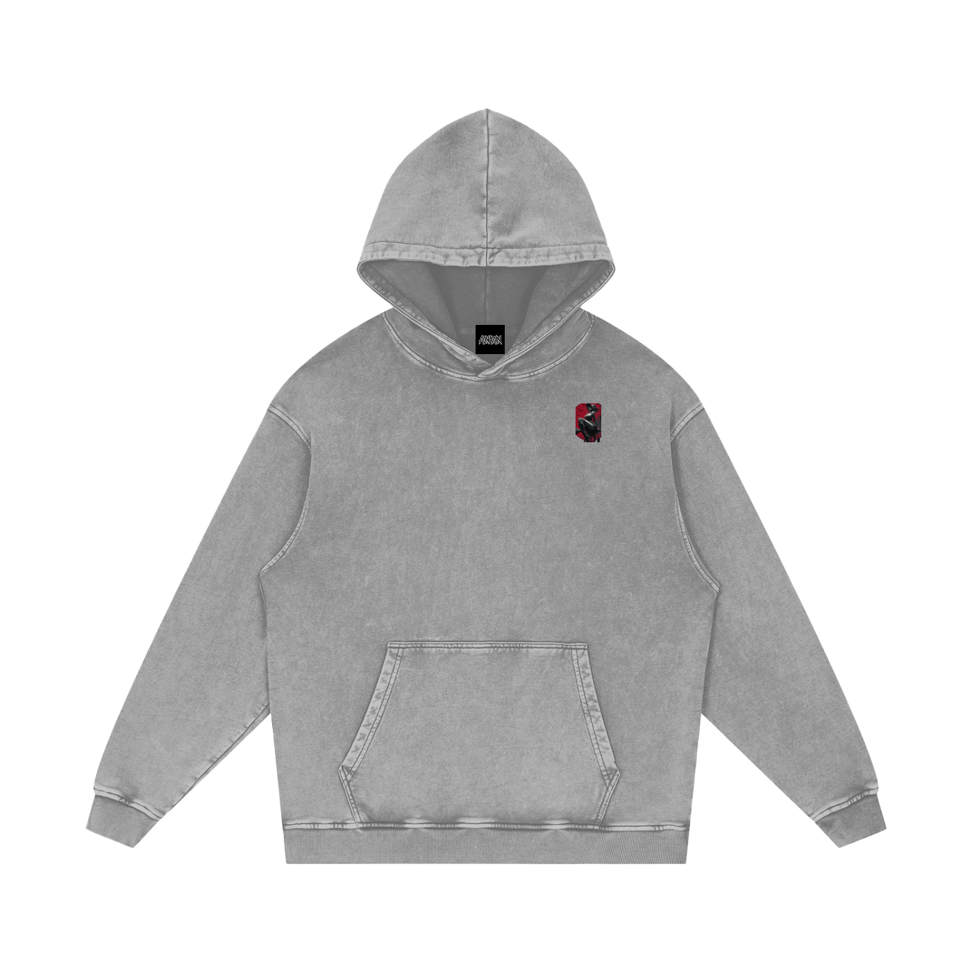 Dimple Season 2 Snow Washed Loose Cotton Hoodie