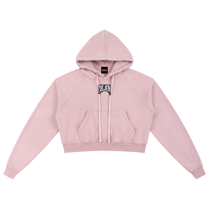 REPACKED Snow Washed Cropped Hoodie