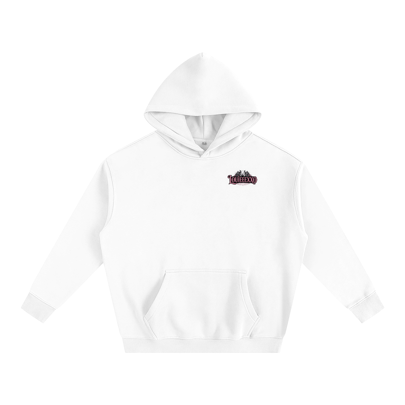 Louieeexxo Oversize Fleeced Hoodie