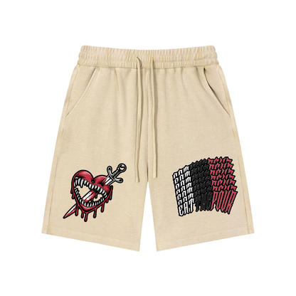 ETP Mineral Wash Waffle Knit Shorts