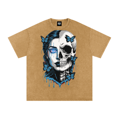 BreeLuxe Season 2 Snow Washed Oversized Cotton T-Shirt