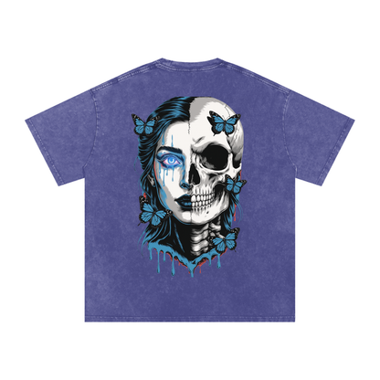 BreeLuxe Season 2 Snow Washed Oversized Cotton T-Shirt