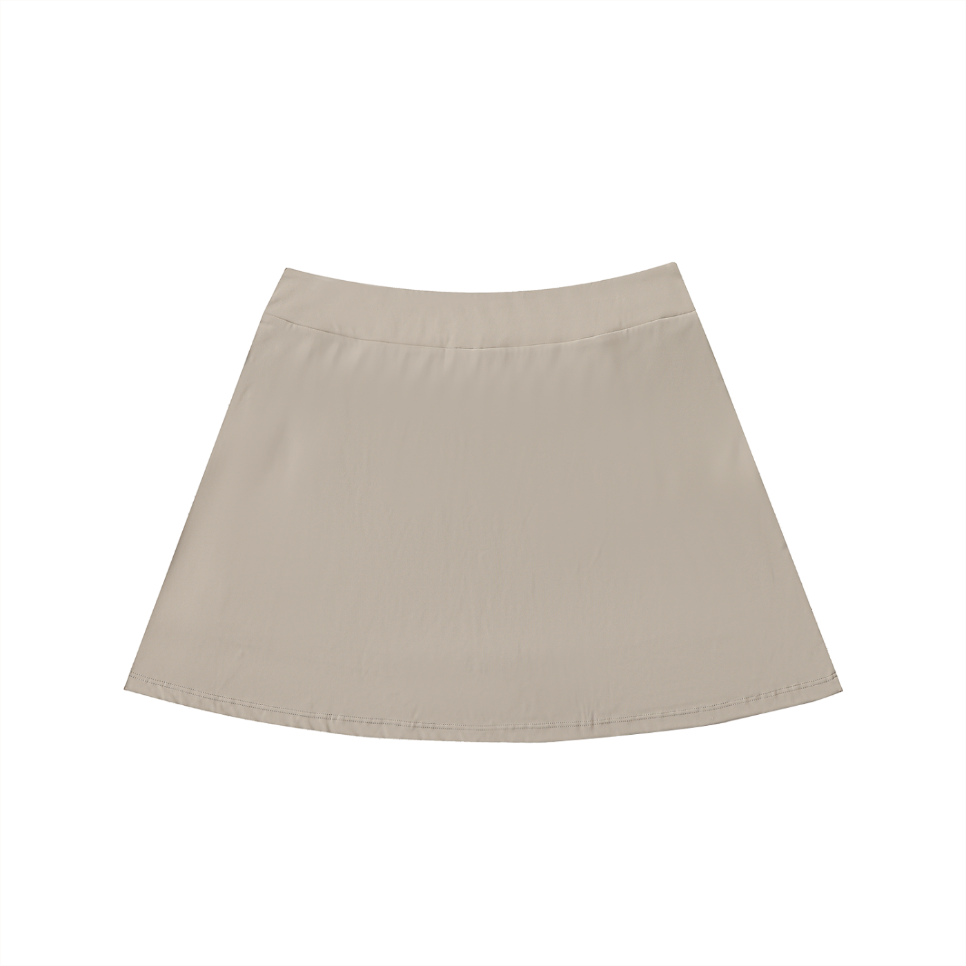 Aonaran Varsity High-Waist Pocketed A-Line Skirt