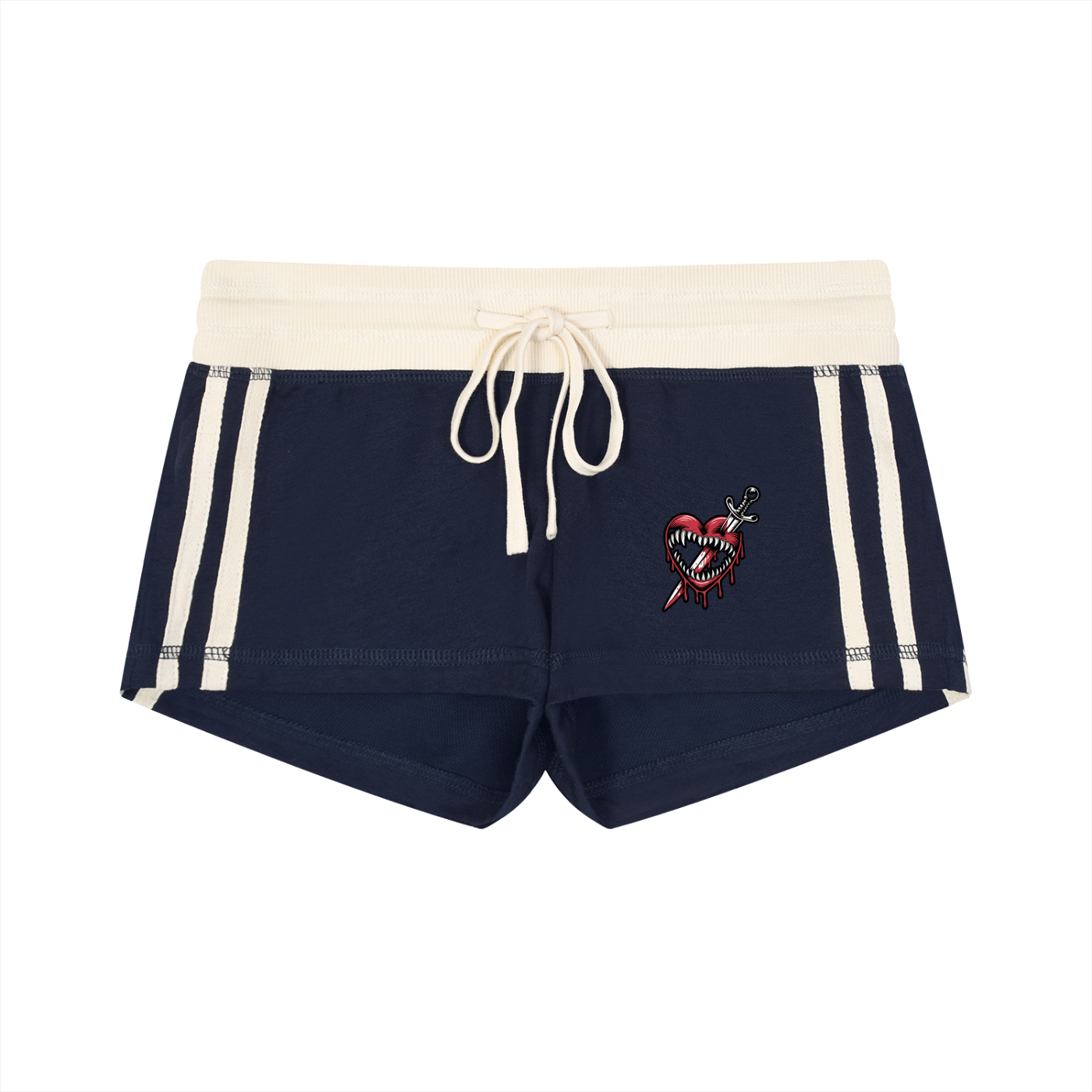 ETP Women's Contrast Stripe Track Shorts