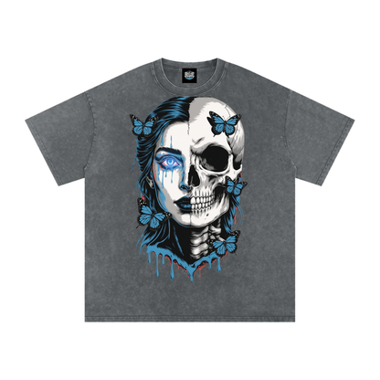 BreeLuxe Season 2 Snow Washed Oversized Cotton T-Shirt