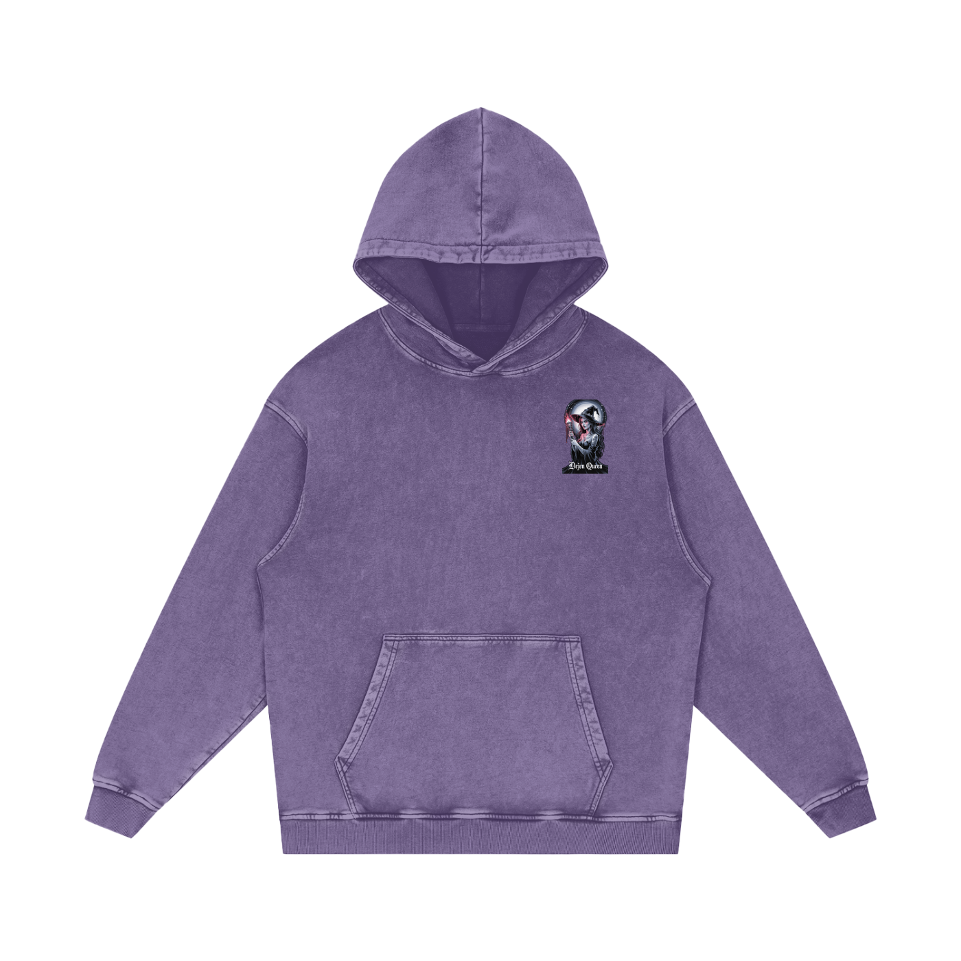 Dejen Season 3 Acid Wash Oversize Hoodie