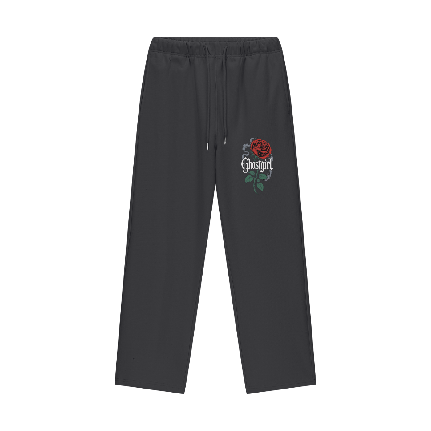 GhostGirlXoxx Fleece Lined Straight Leg Pants