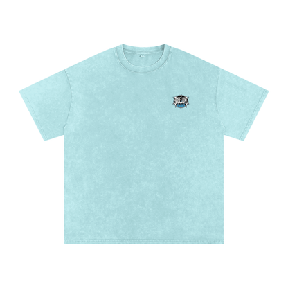 BreeLuxe Season 2 Snow Washed Oversized Cotton T-Shirt