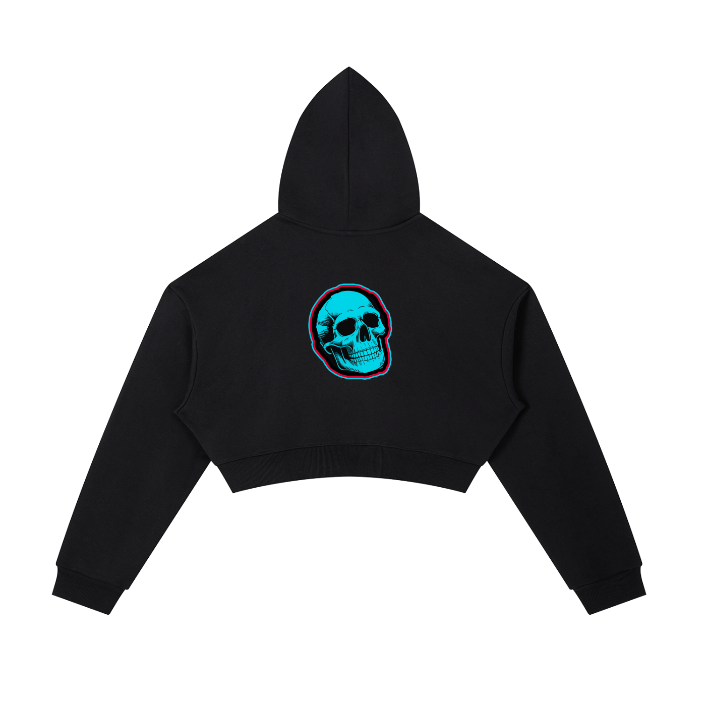 REPACKED Essential Cropped Zip-Up Hoodie