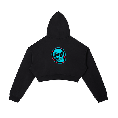 REPACKED Essential Cropped Zip-Up Hoodie