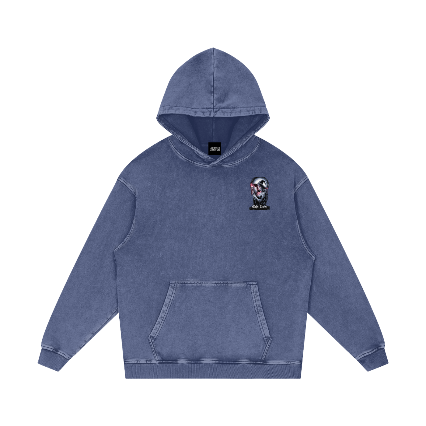 Dejen Season 3 Acid Wash Oversize Hoodie