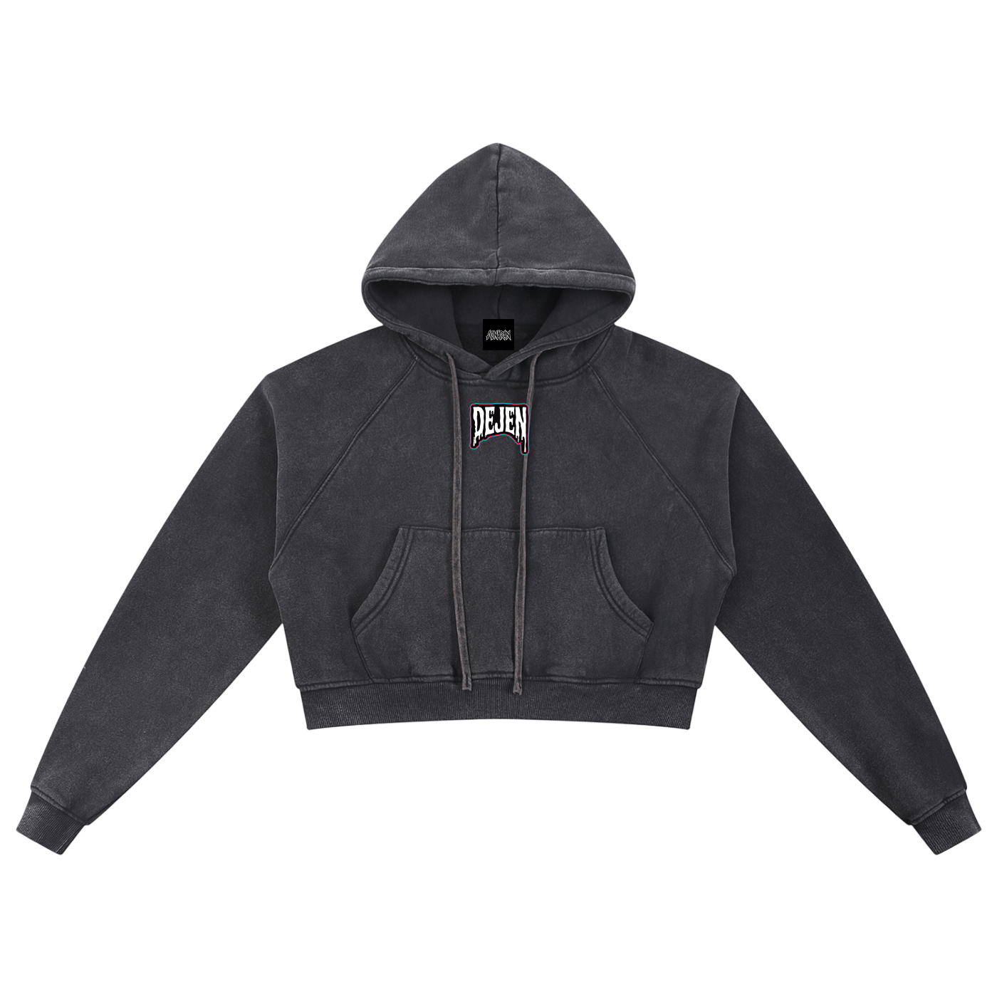 REPACKED Snow Washed Cropped Hoodie