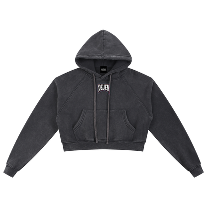 REPACKED Snow Washed Cropped Hoodie
