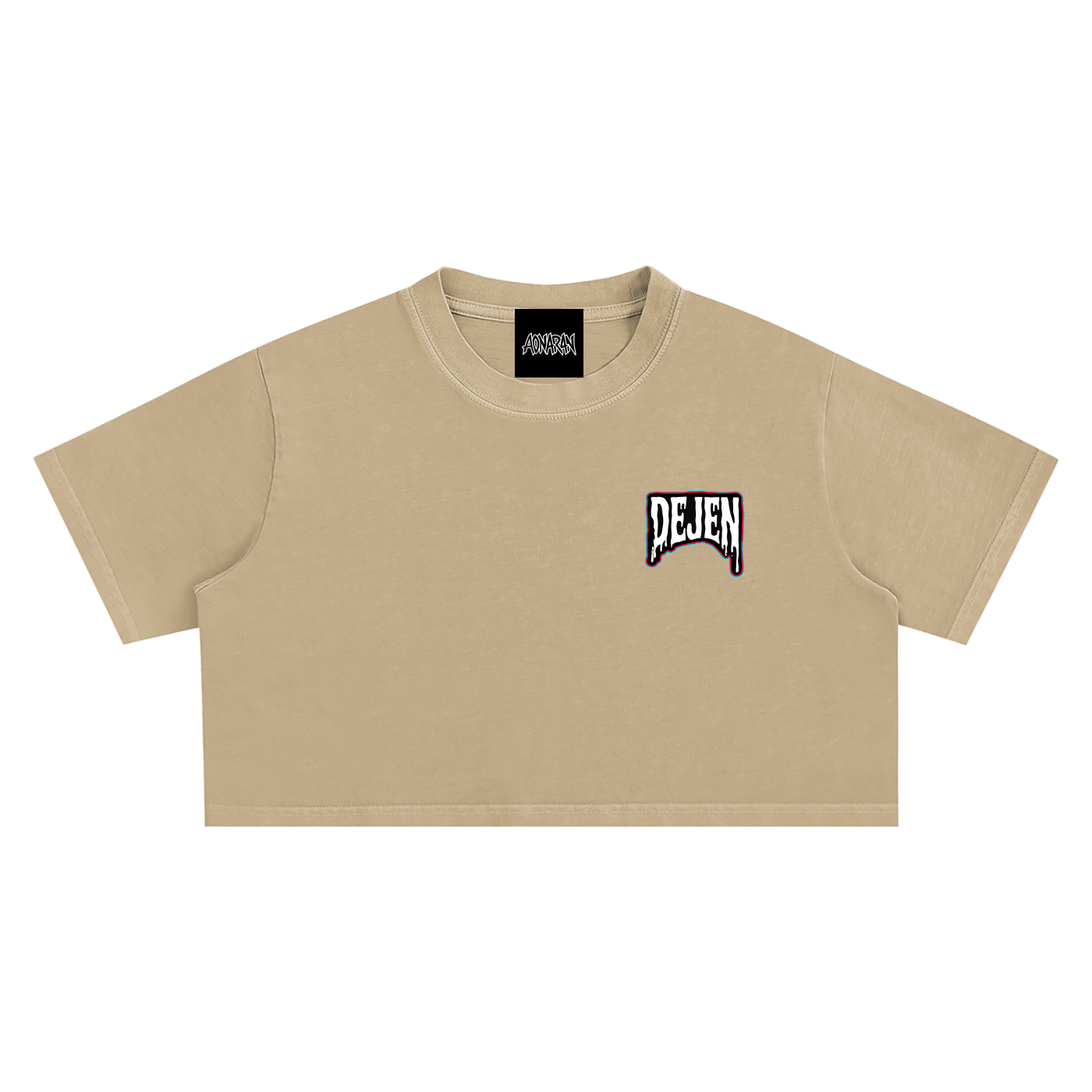 REPACKED Snow Washed Crop Top