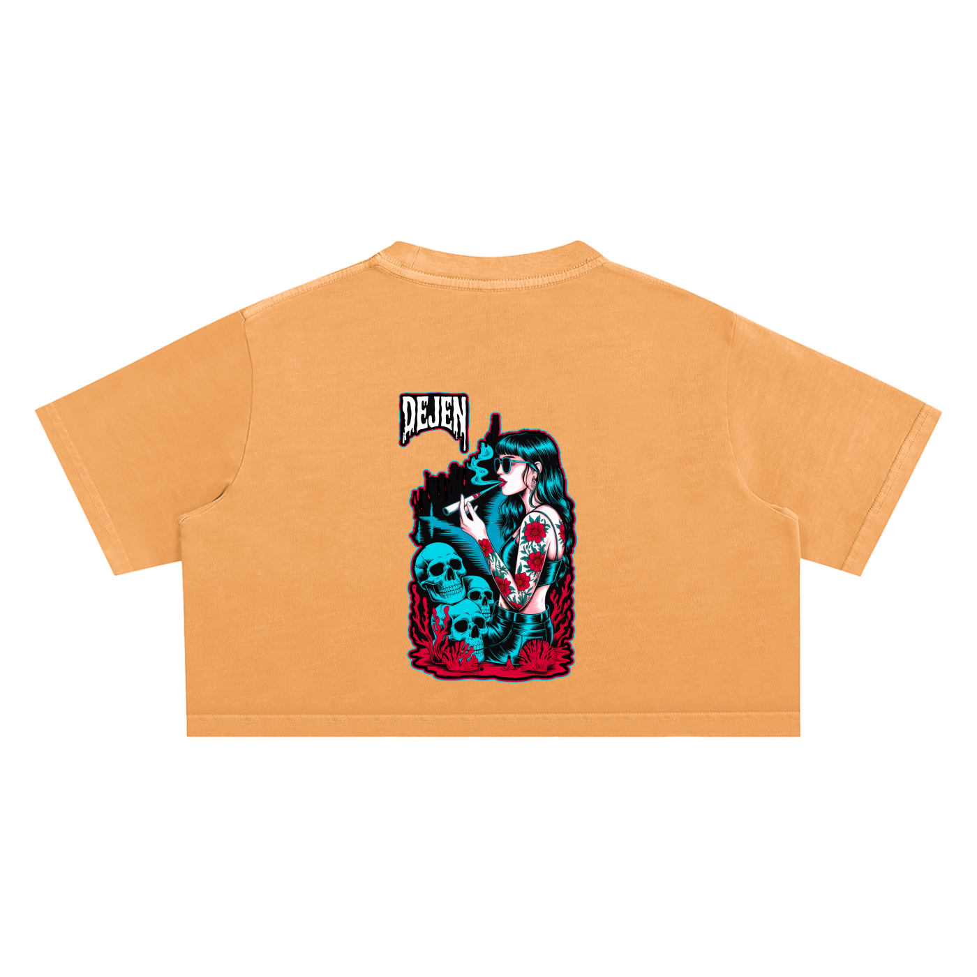 REPACKED Snow Washed Crop Top