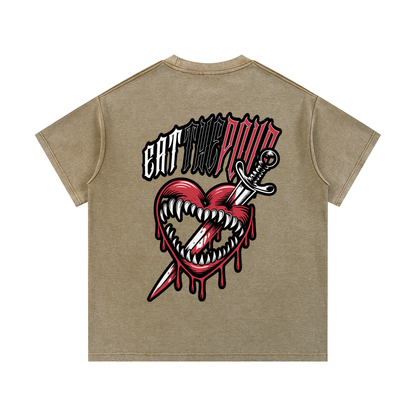 ETP Mineral Wash Waffle Knit T-Shirt