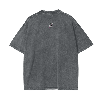 Aonaran Asylum Oversize Snow Washed T-Shirt