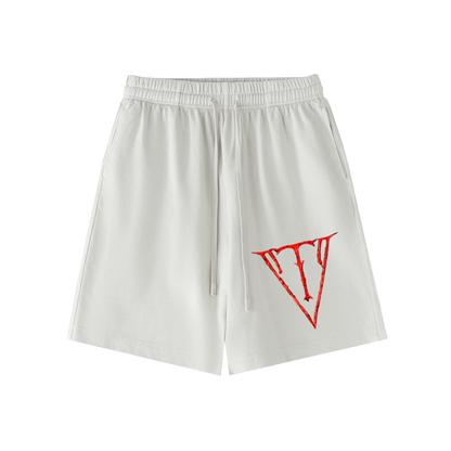 Aonaran NevaeH Vintage Wash Cotton Shorts