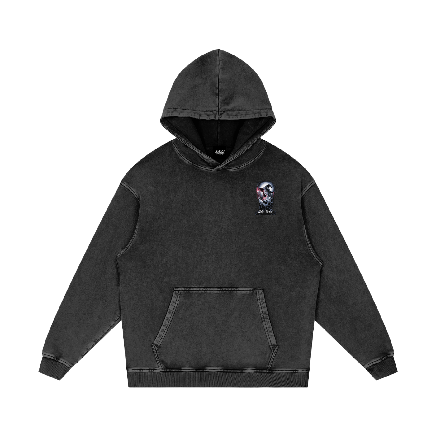 Dejen Season 3 Acid Wash Oversize Hoodie