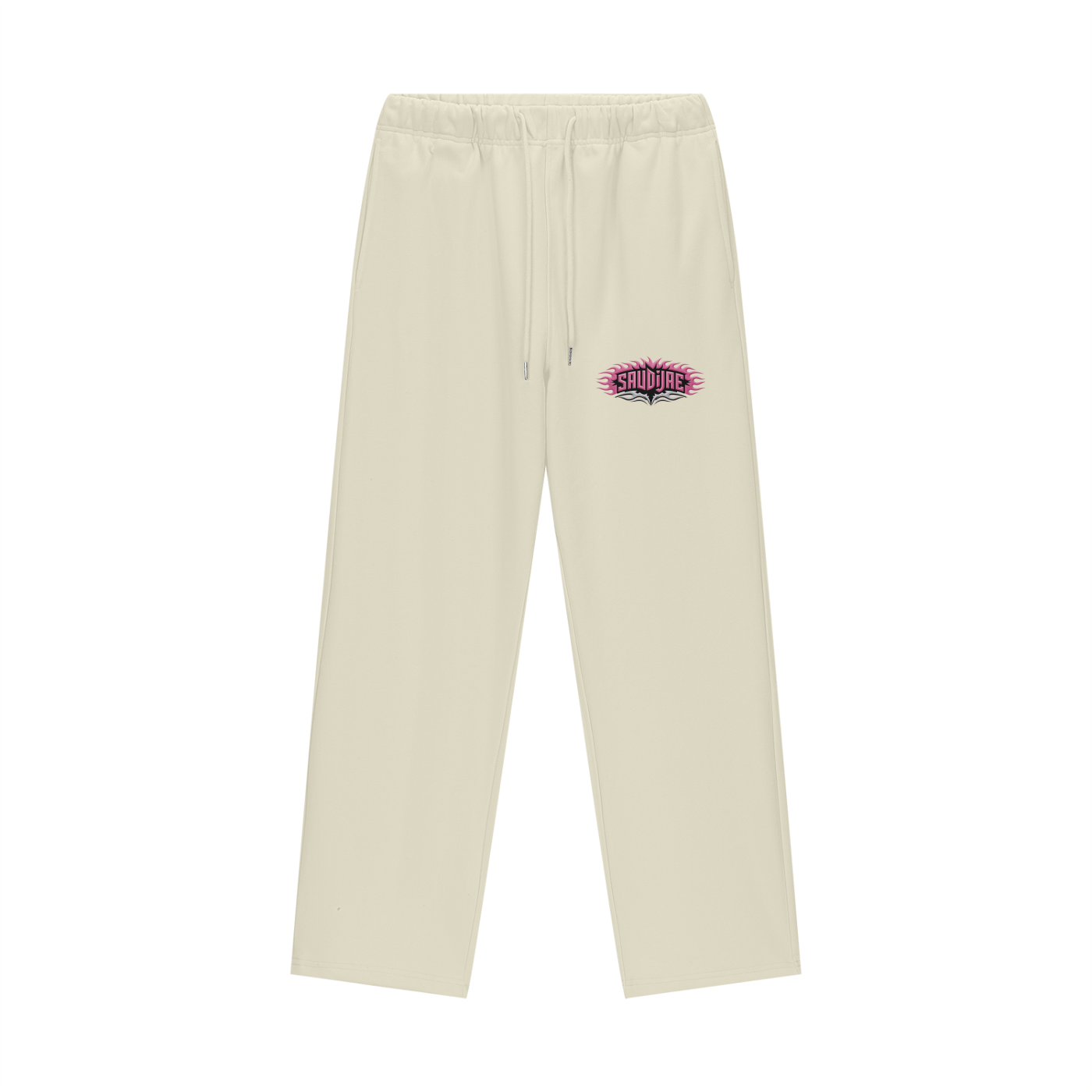 SaudiJae Fleece Lined Straight Leg Pants