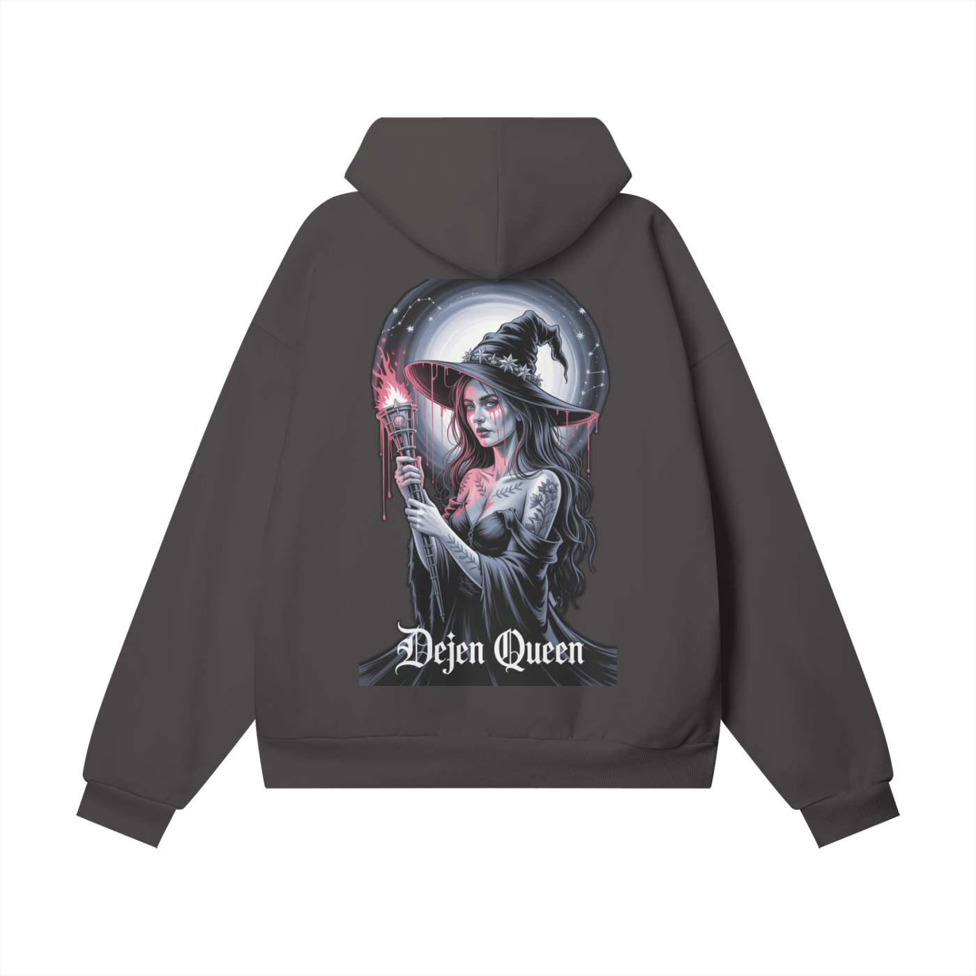 Dejen Season 3 Oversize Heavyweight Hidden Pocket Fleece Hoodie