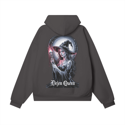 Dejen Season 3 Oversize Heavyweight Hidden Pocket Fleece Hoodie