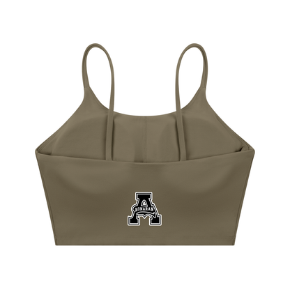 Aonaran Spaghetti Strap Yoga Sports Bra