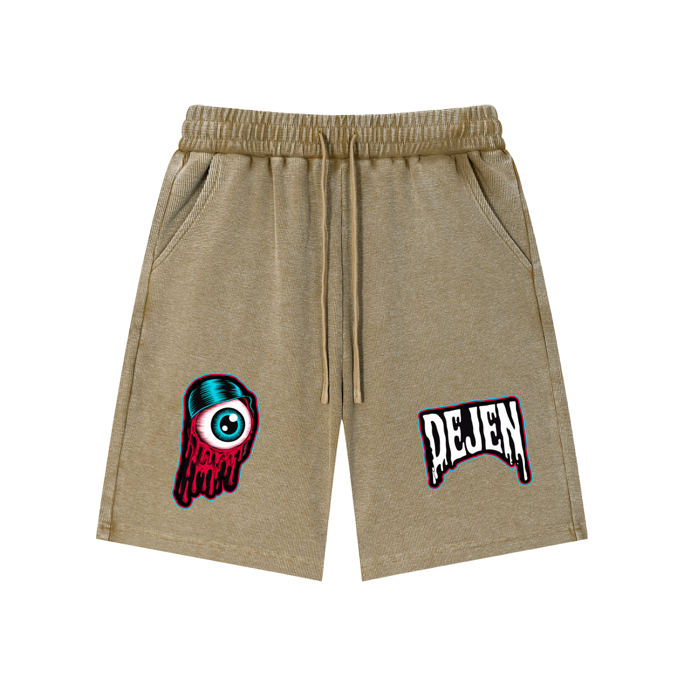 REPACKED Mineral Wash Waffle Knit Shorts