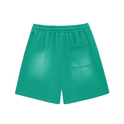 REPACKED Sun Fade Raw Edge Cotton Shorts