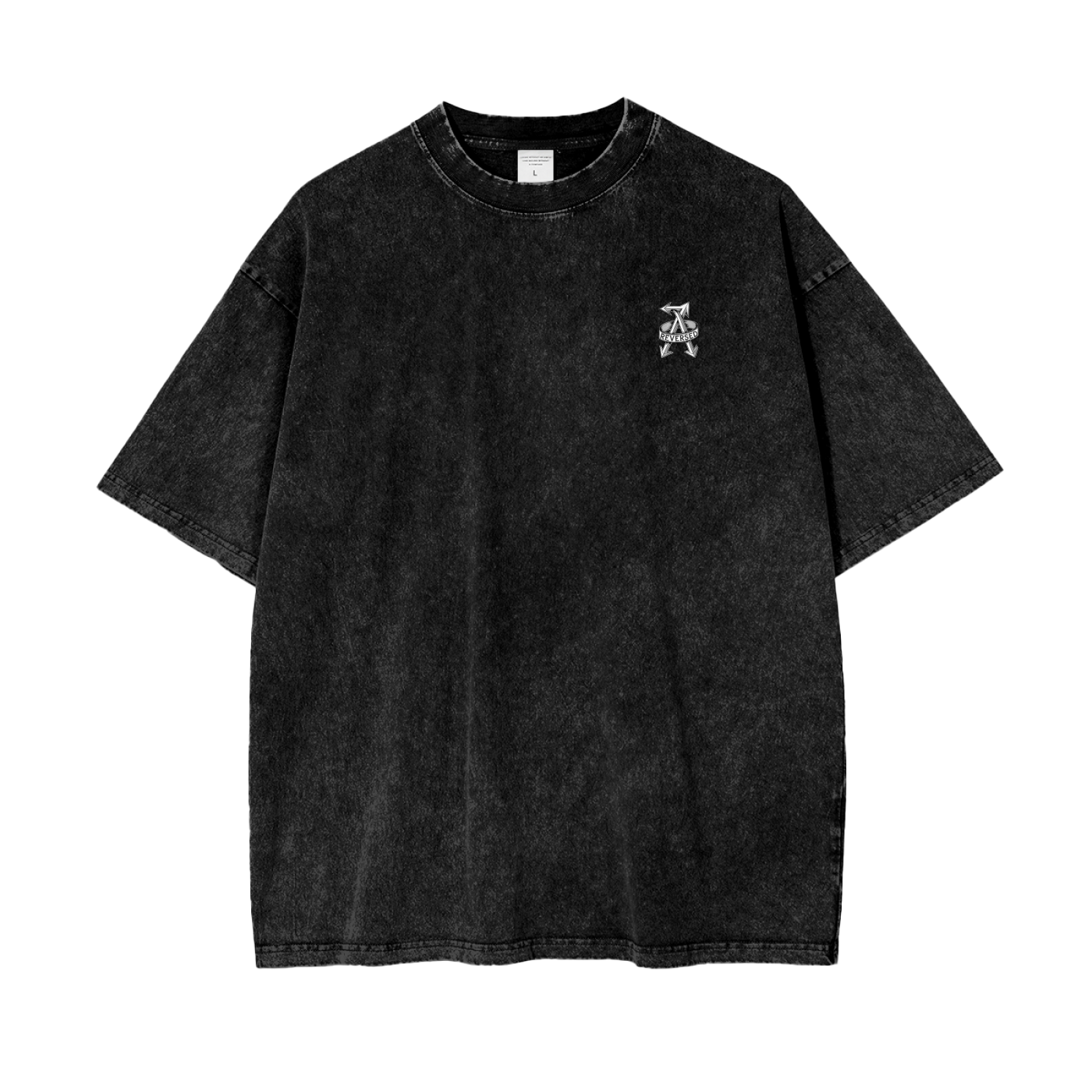 Aonaran Reversed Oversize Snow Washed T-Shirt