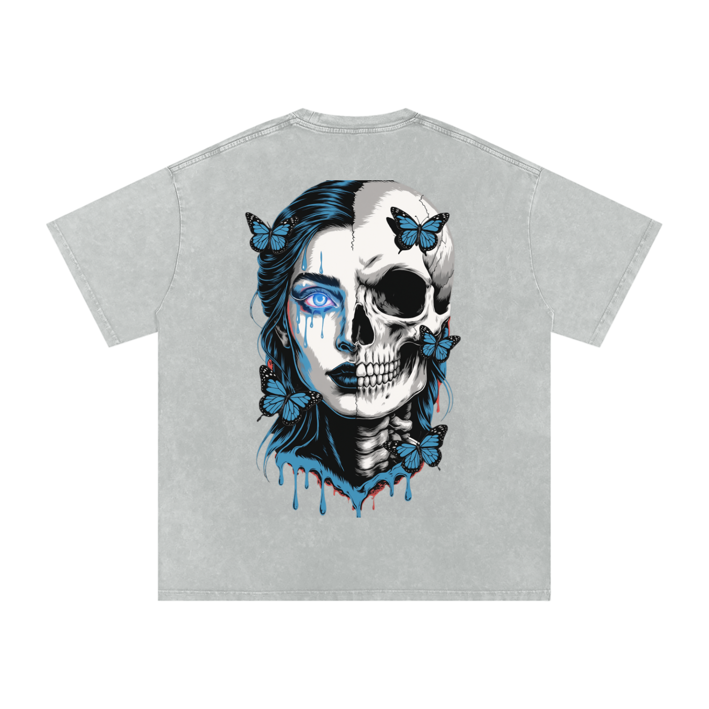 BreeLuxe Season 2 Snow Washed Oversized Cotton T-Shirt