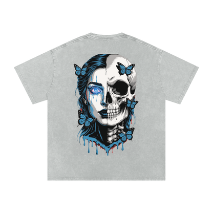 BreeLuxe Season 2 Snow Washed Oversized Cotton T-Shirt
