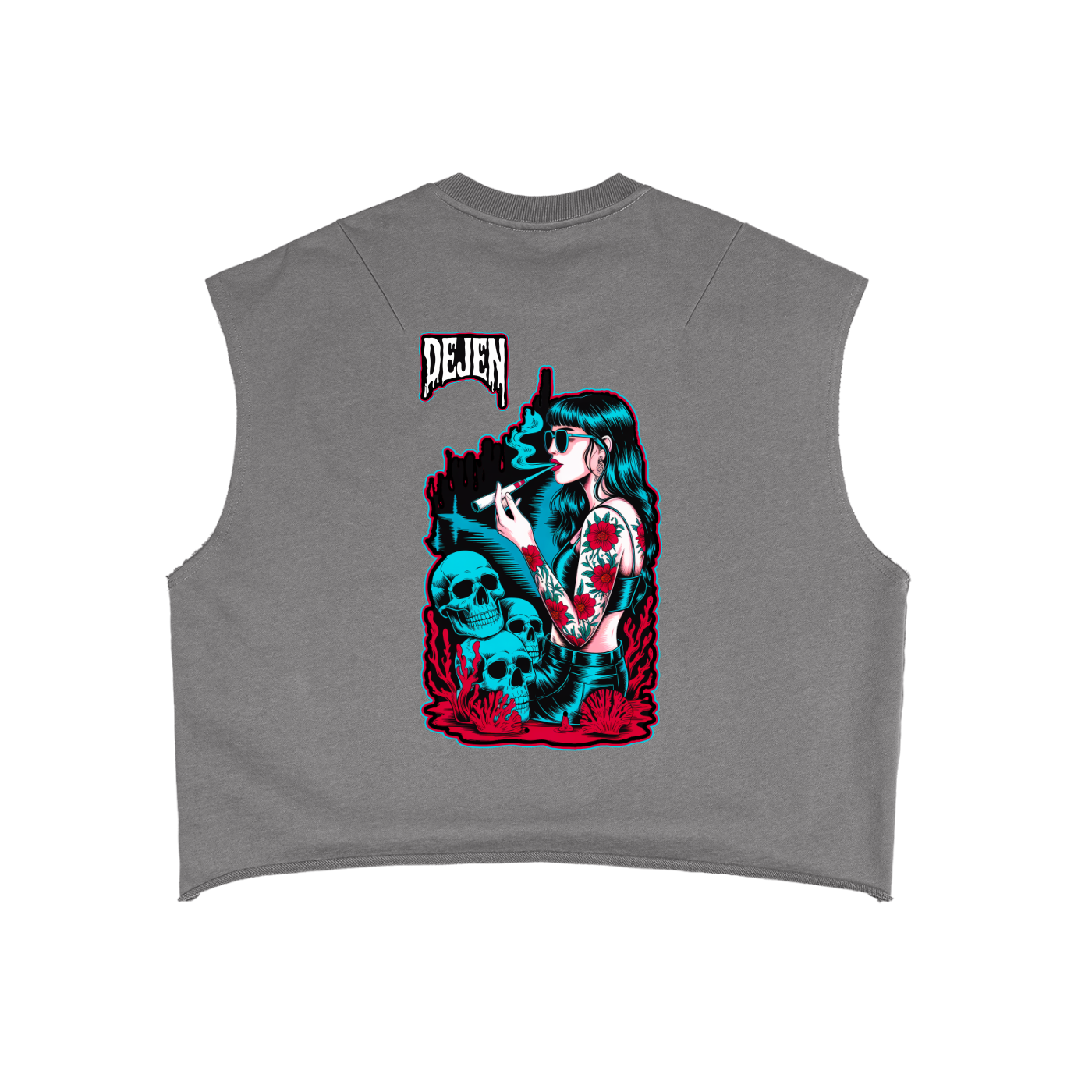 REPACKED French Terry Boxy Tank Top
