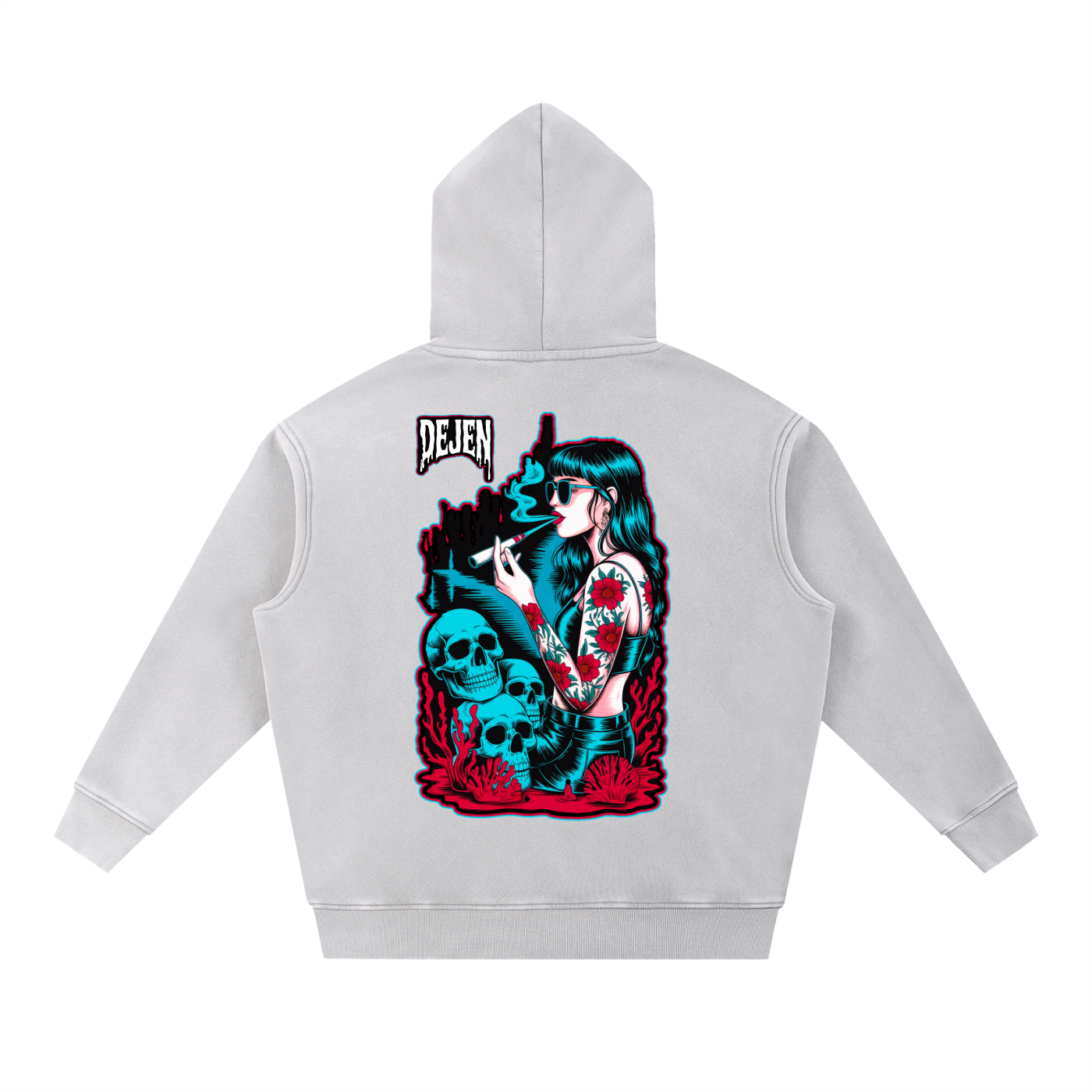 REPACKED Snow Wash Fleece Oversize Hoodie