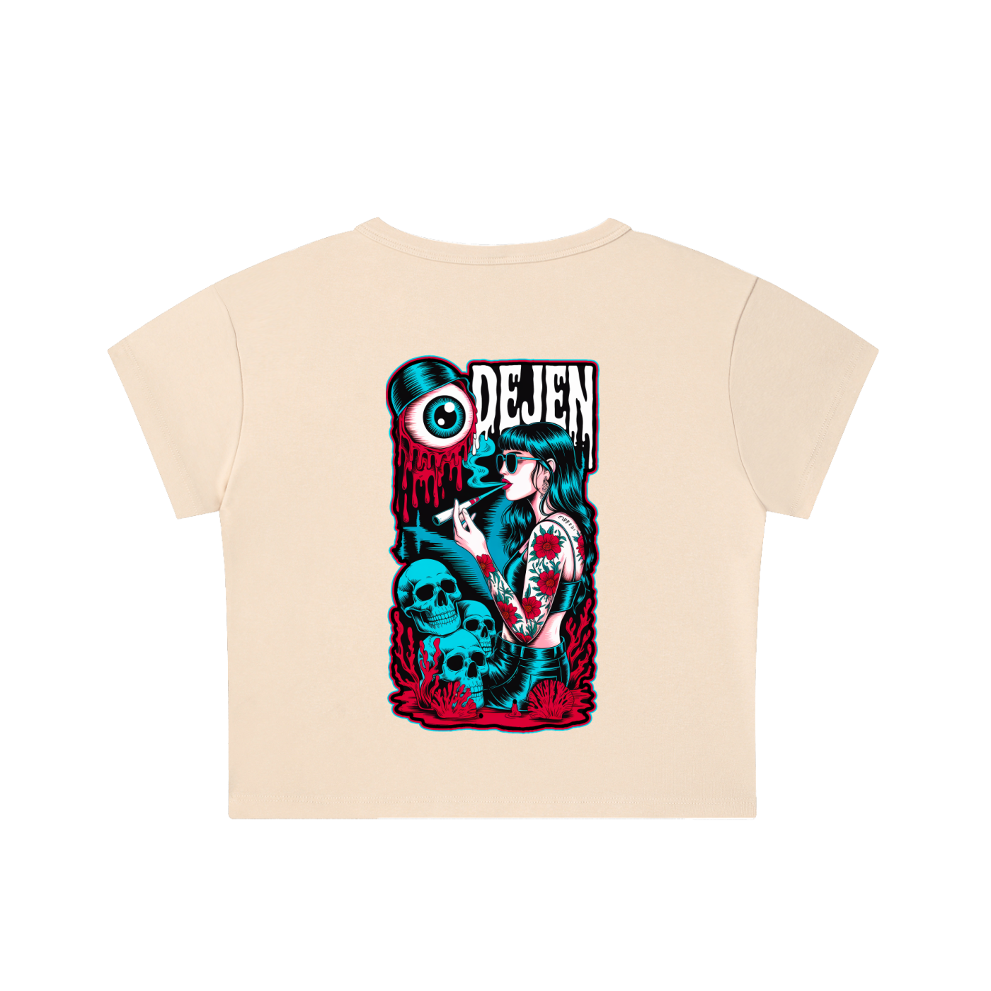 REPACKED Snow Washed Crop Top