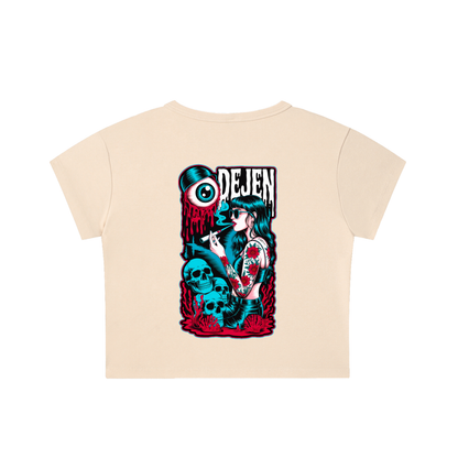 REPACKED Snow Washed Crop Top