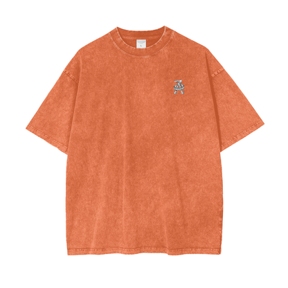 Aonaran Reversed Oversize Snow Washed T-Shirt
